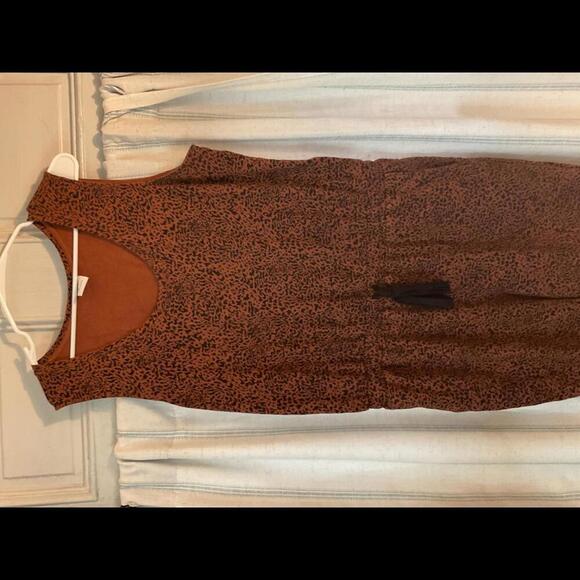 Brown Animal Print Jumper Size XL - Picture 2 of 9